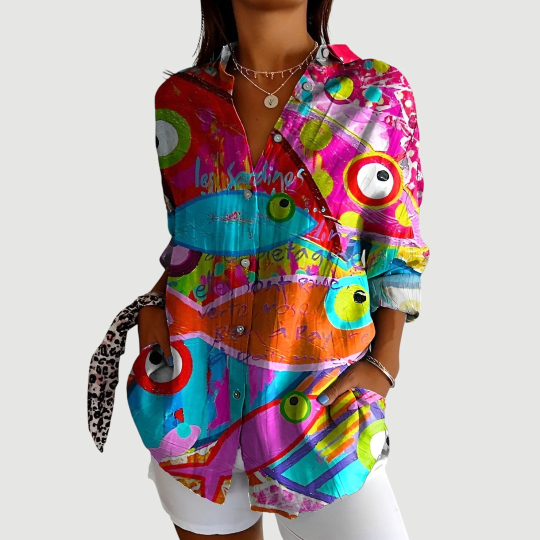 Jaya | Printed Blouse