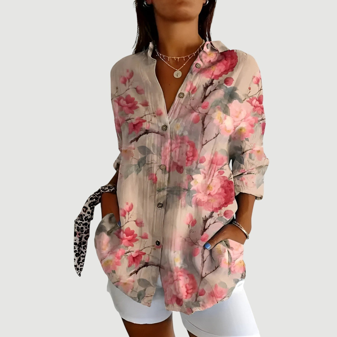 Claire | Printed Blouse