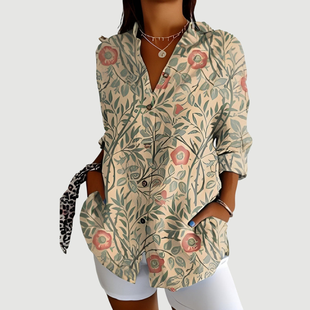 Irah | Printed Blouse
