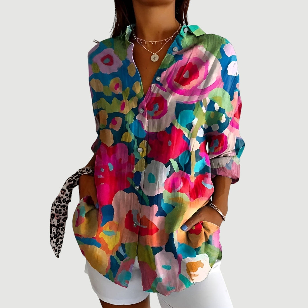 Melissa | Printed Blouse