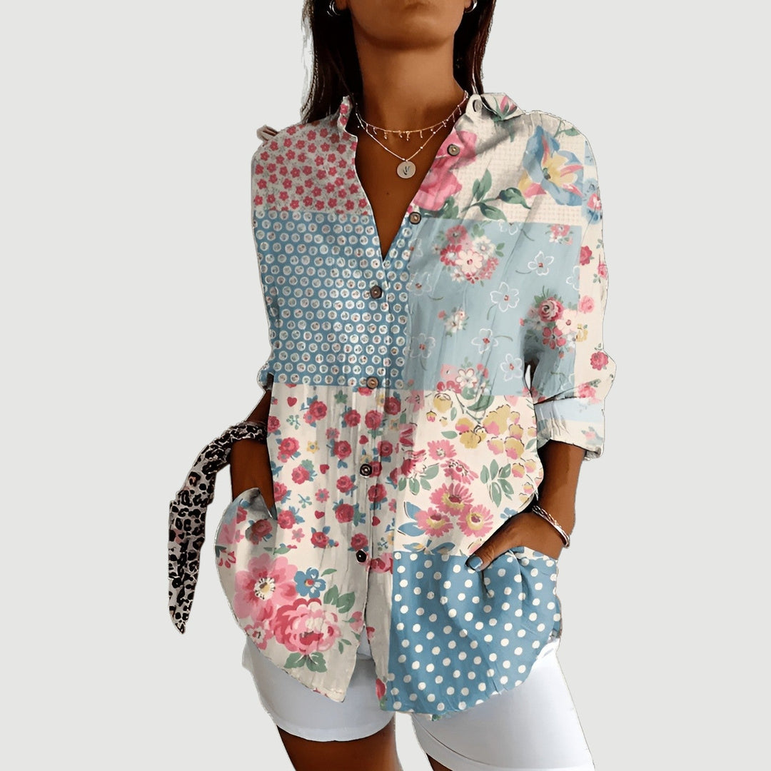 Mica | Printed Blouse
