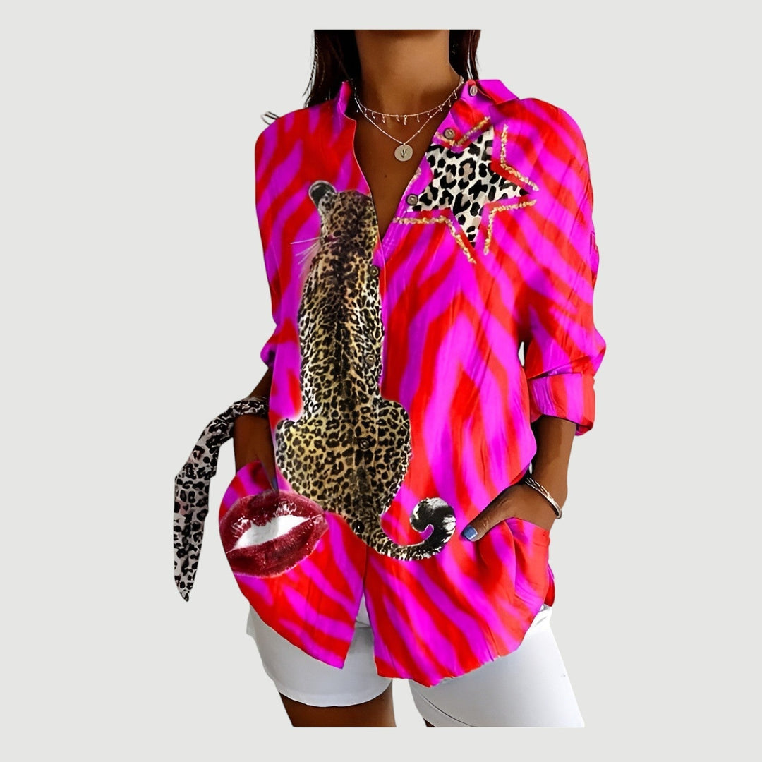 Maria | Printed Blouse