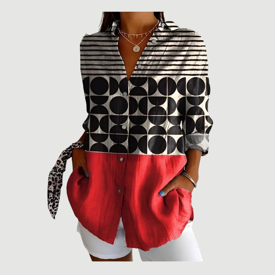 Lanna | Printed Blouse