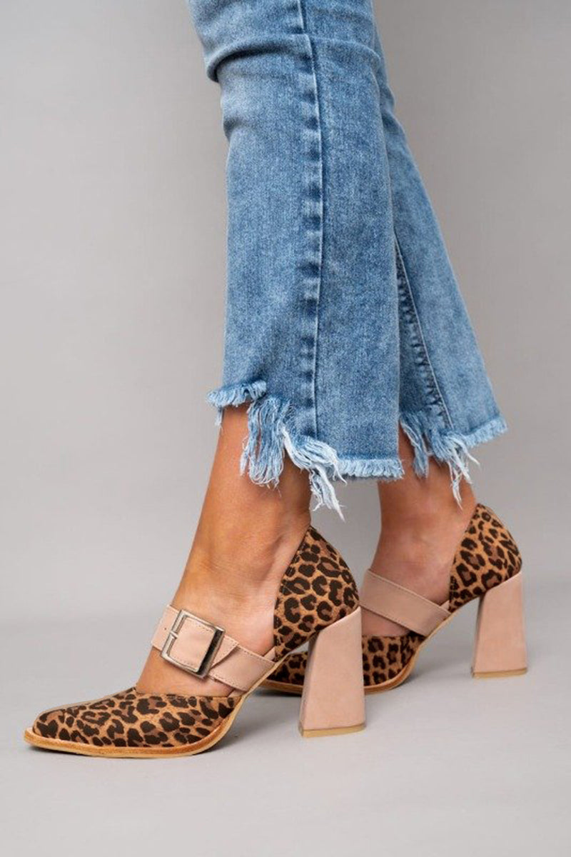 Ella | Leopard Sandals