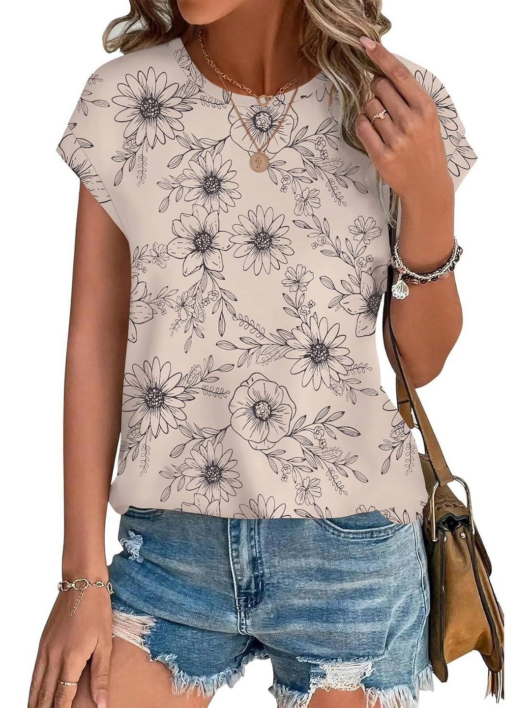 Necie | Chic Printed Top