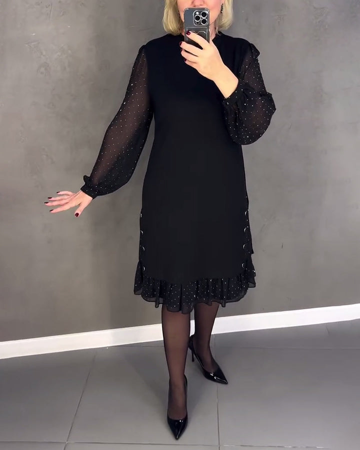 Grace | Sheer Sleeve Dress