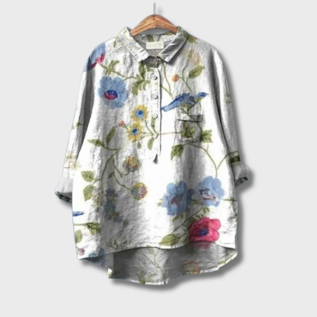 Penny | Floral Print Blouse