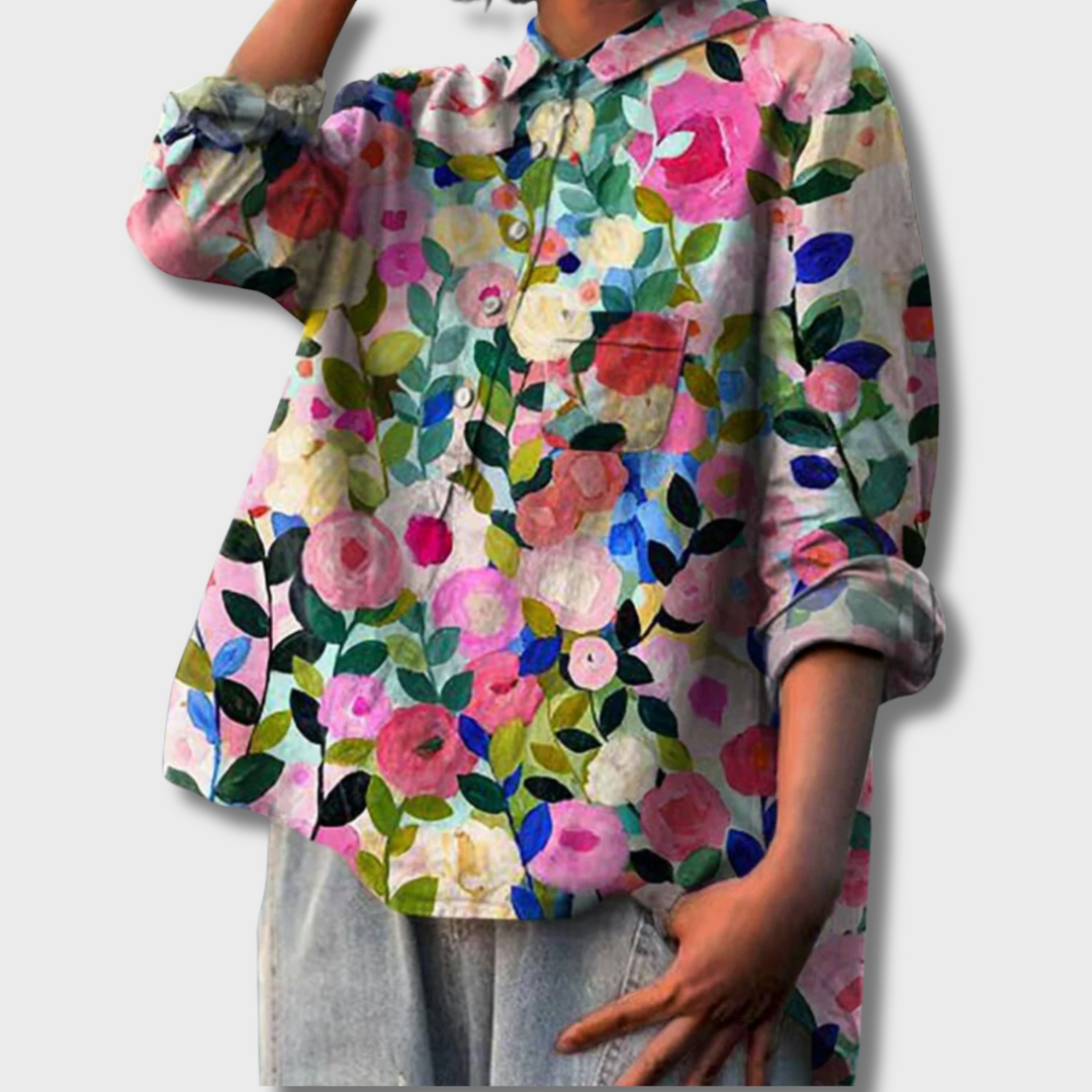 Penny | Floral Print Blouse