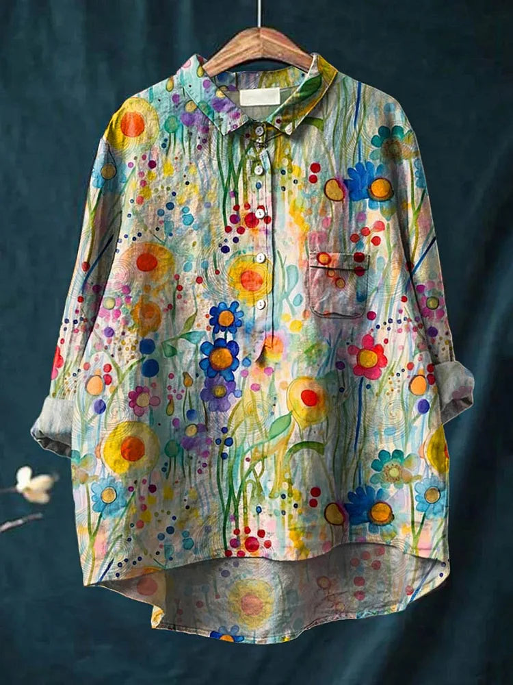 Kenza | Peace Hippie Art Shirt