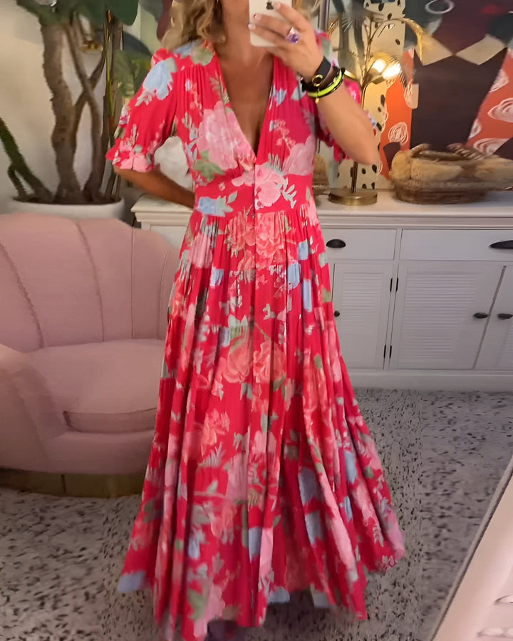 Isla | Floral Maxi Dress
