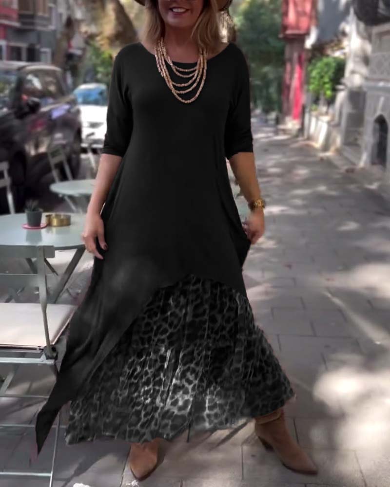 Hannah | Asymmetrical Maxi Dress