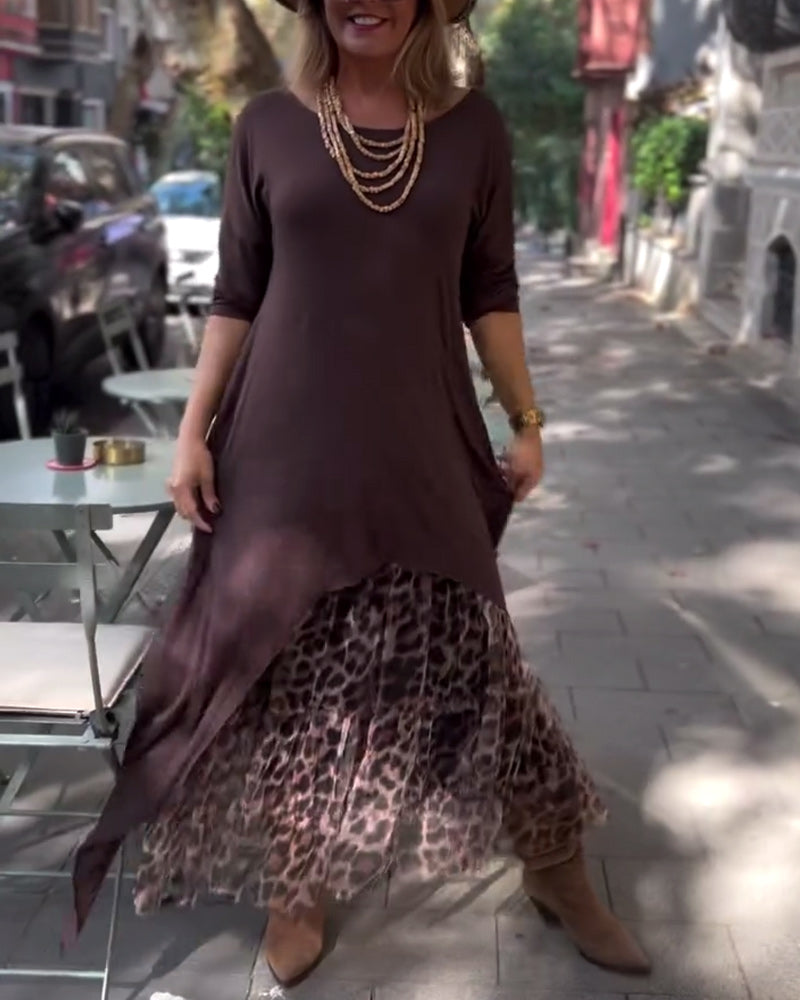 Hannah | Asymmetrical Maxi Dress