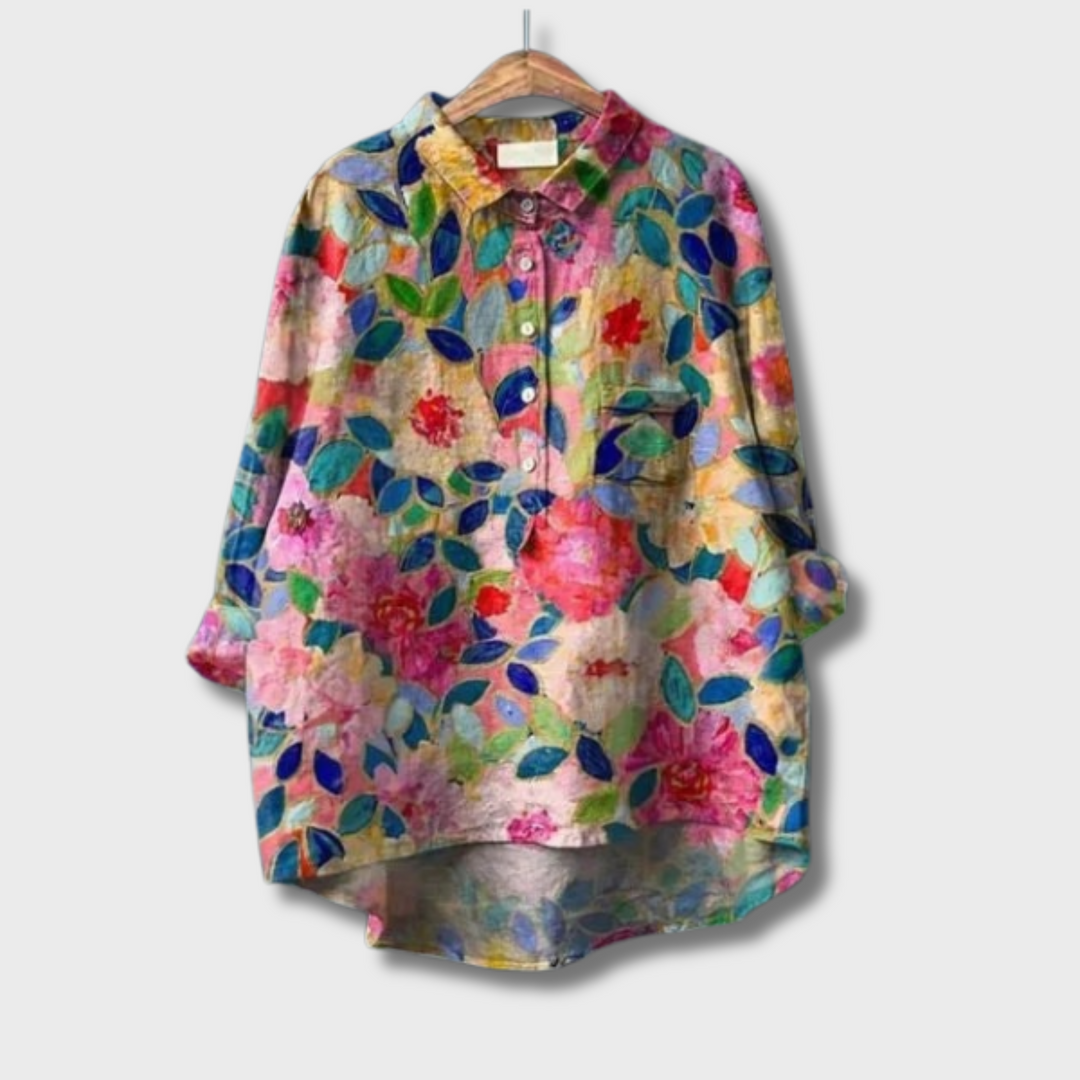Penny | Floral Print Blouse