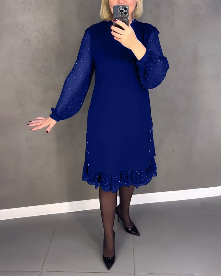 Grace | Sheer Sleeve Dress