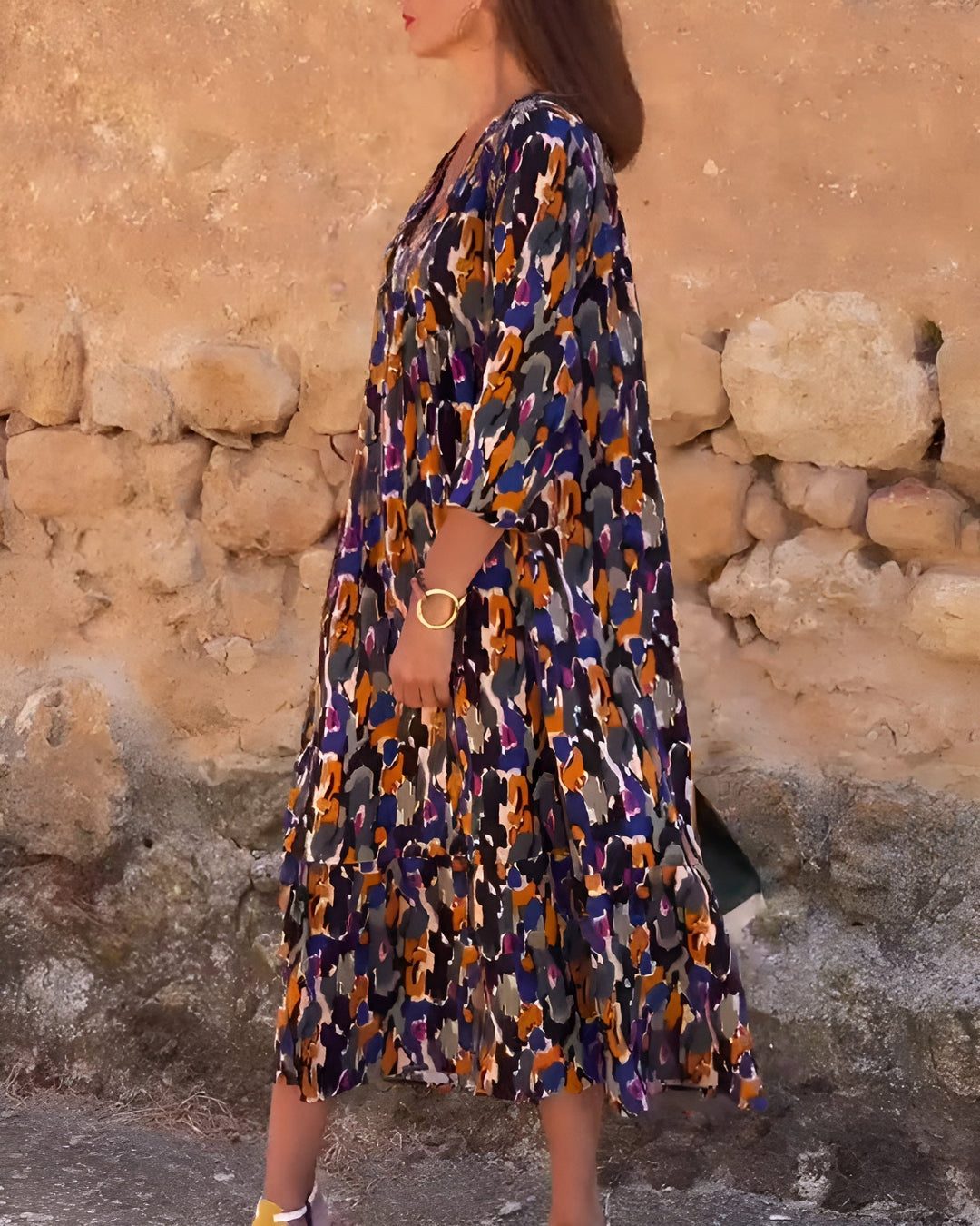 Emily | Retro Maxi Dress