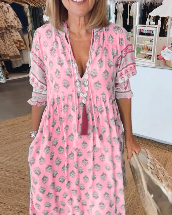 Isla | Printed Summer Dress