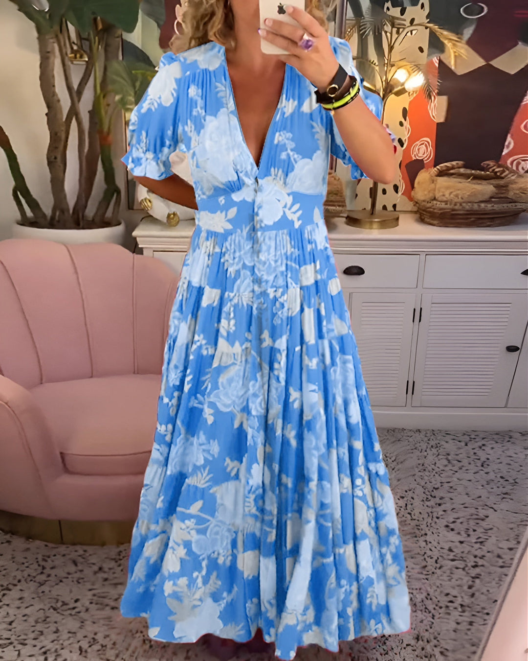 Isla | Floral Maxi Dress
