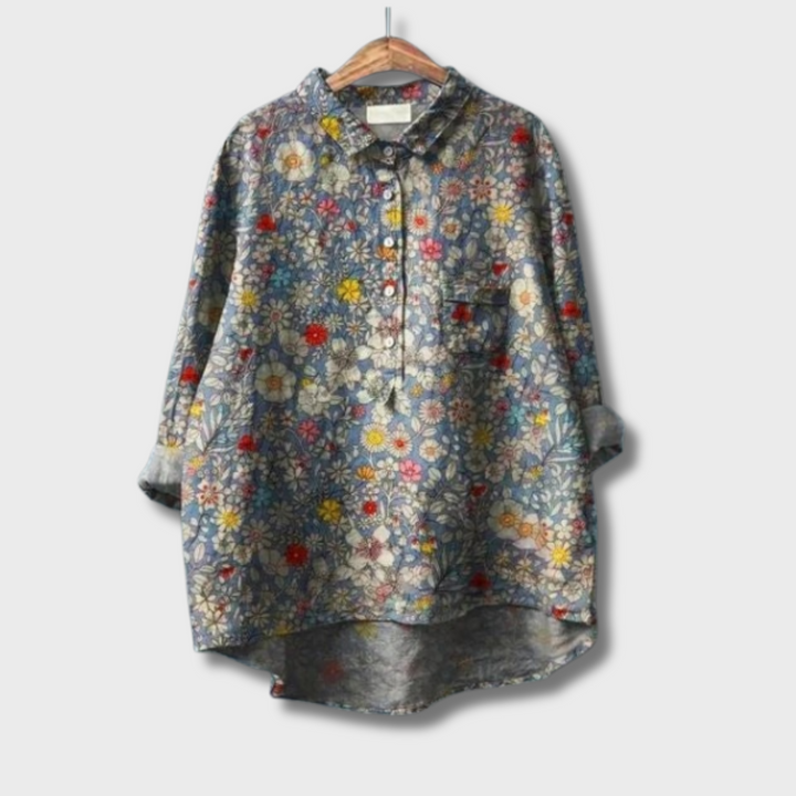 Penny | Floral Print Blouse