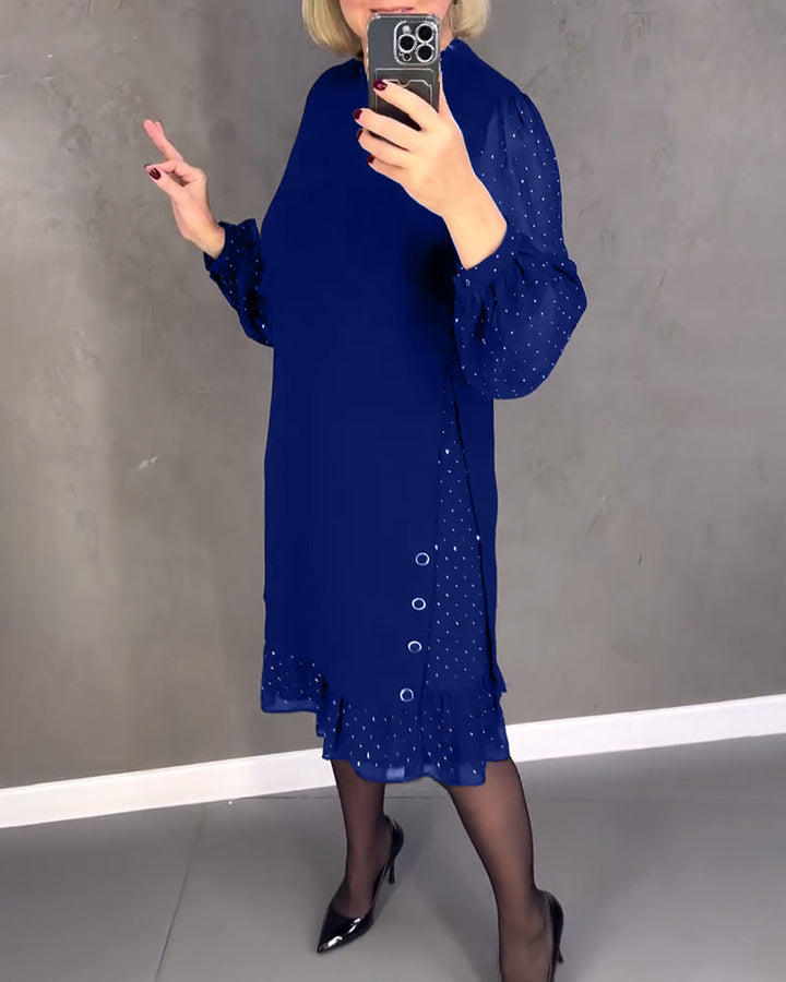 Grace | Sheer Sleeve Dress