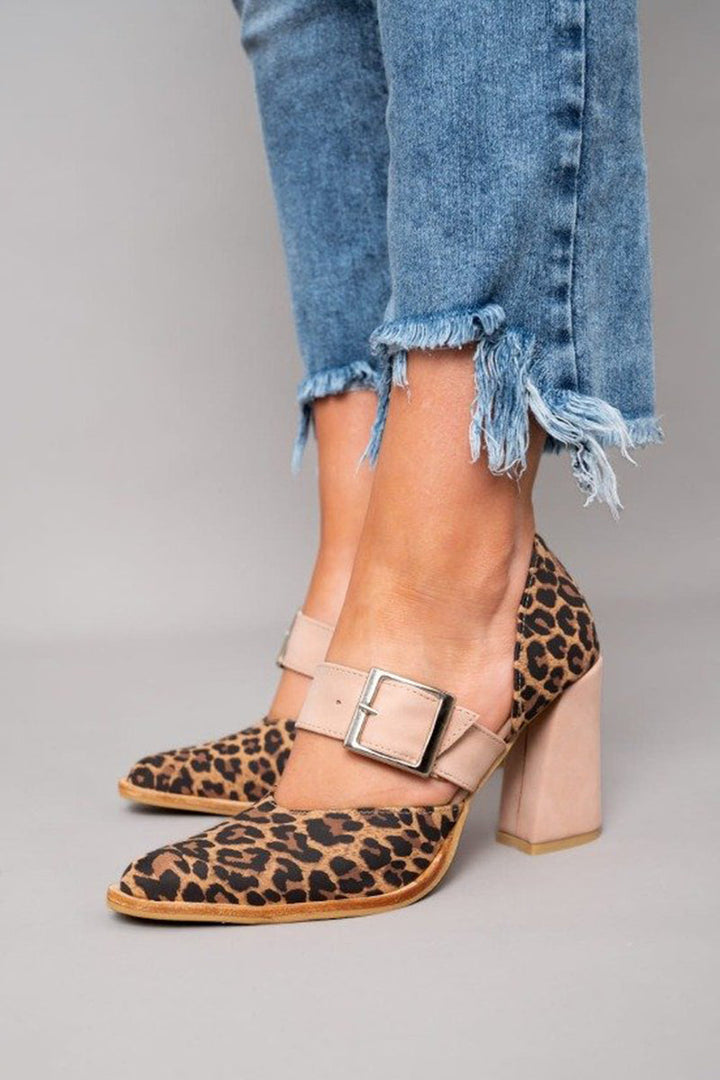 Ella | Leopard Sandals