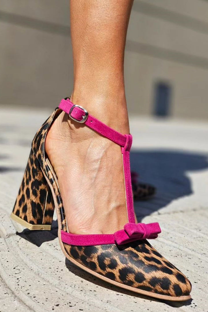 Ruby | Leopard Sandals