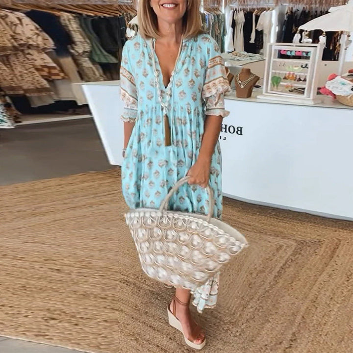 Isla | Printed Summer Dress