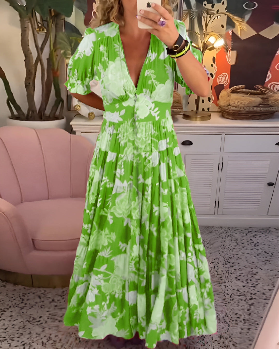 Isla | Floral Maxi Dress