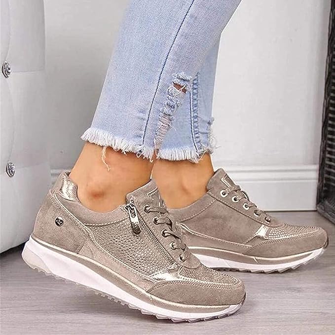 Tessa | Zip-Up Orthopaedic Sneakers