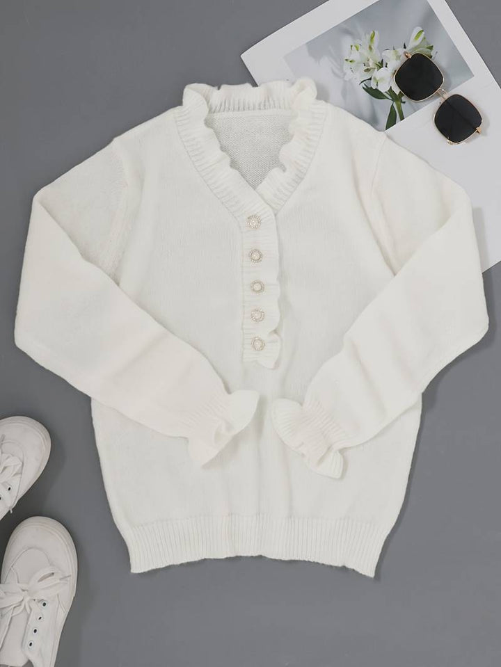 Mara | Plain V-Neck Top