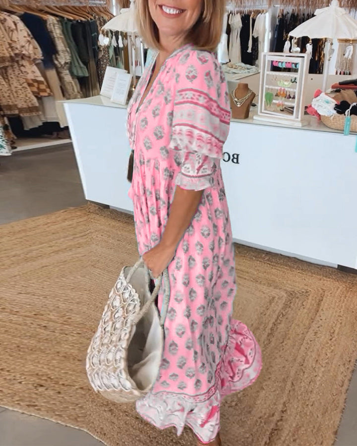 Isla | Printed Summer Dress