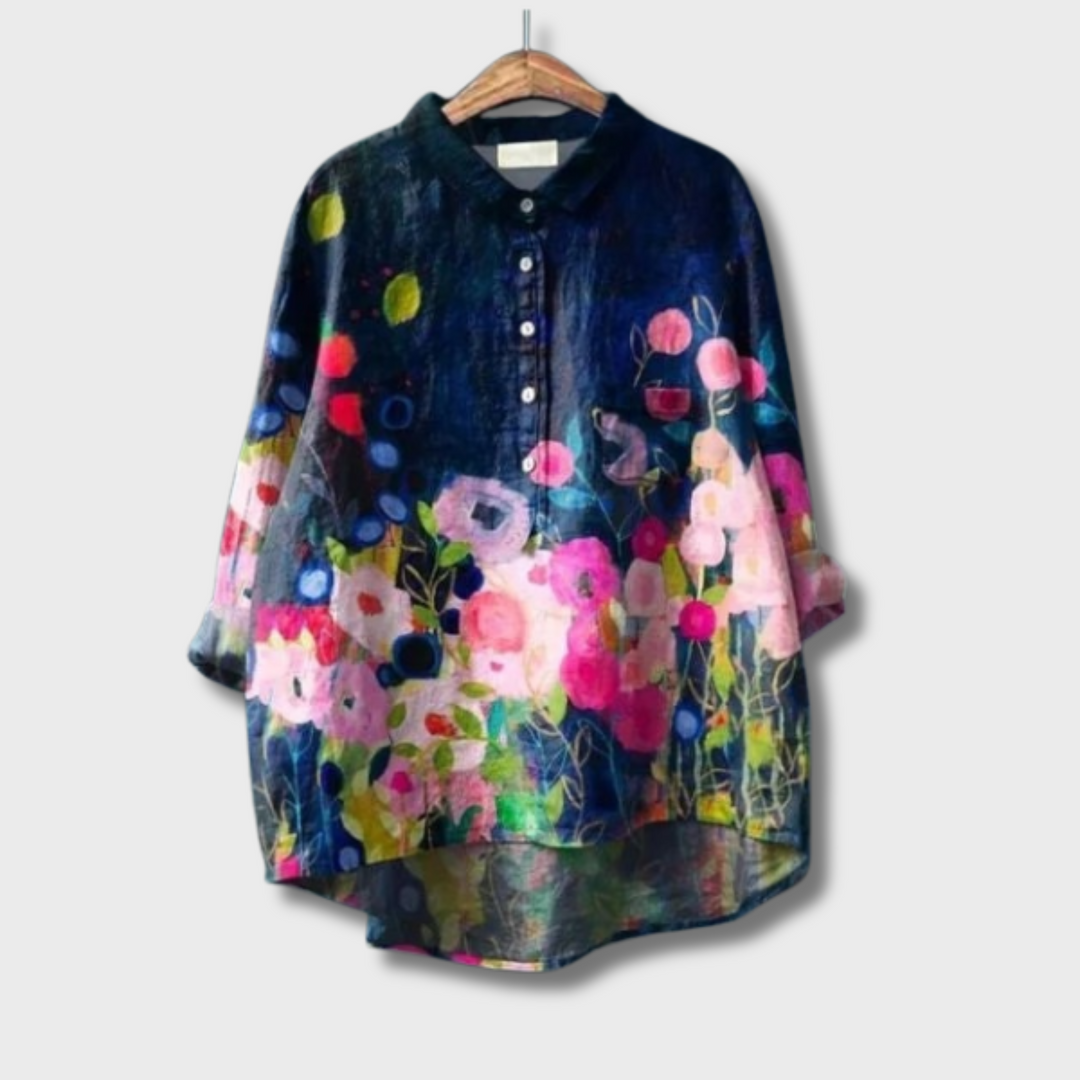 Penny | Floral Print Blouse