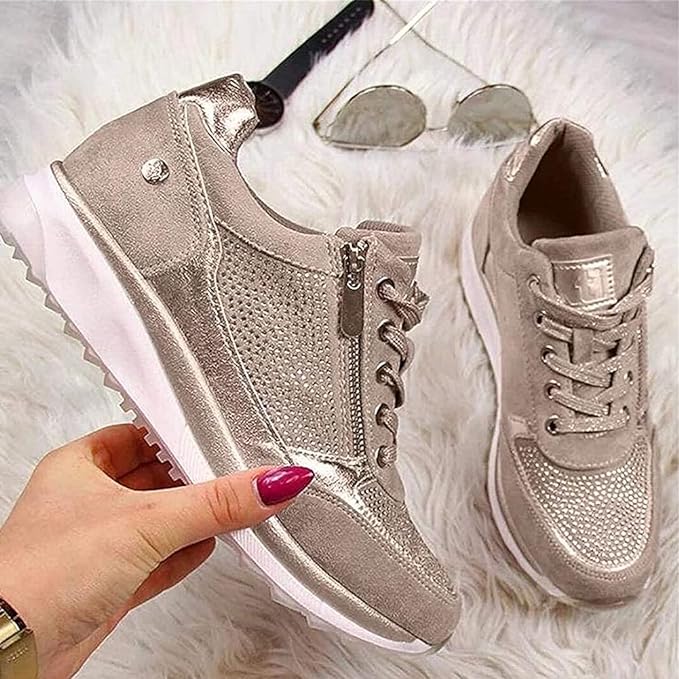 Tessa | Zip-Up Orthopaedic Sneakers