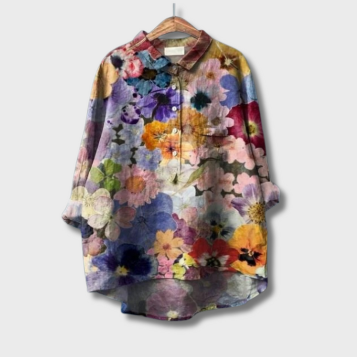 Penny | Floral Print Blouse