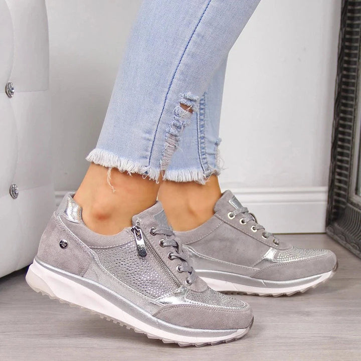 Tessa | Zip-Up Orthopaedic Sneakers