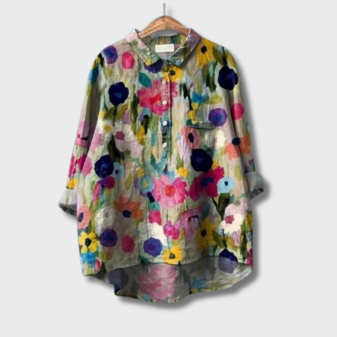 Penny | Floral Print Blouse