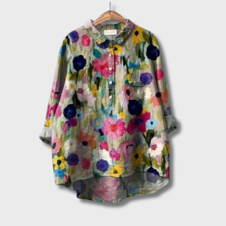 Penny | Floral Print Blouse