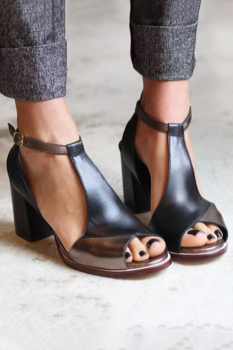 Lauren | Black Sandals