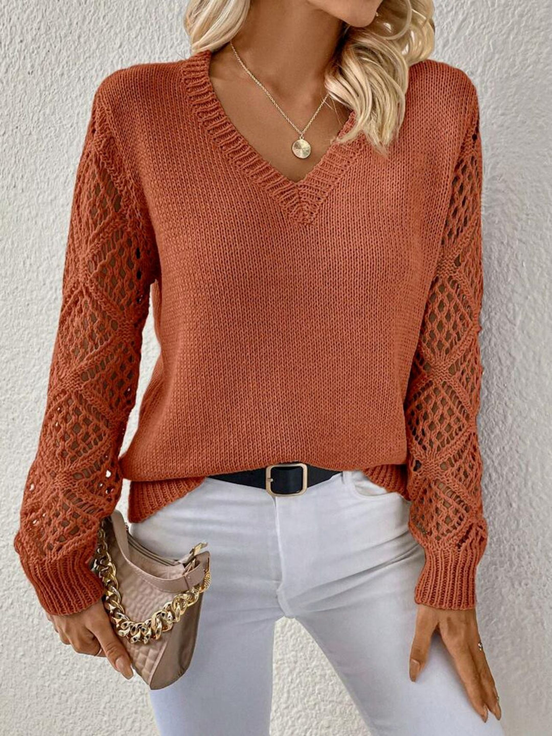Elizabeth | Soft V-neck Top