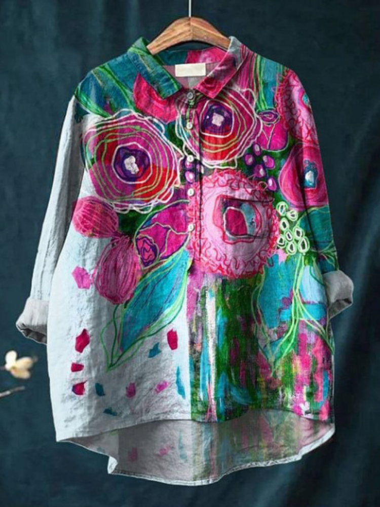 Kenza | Peace Hippie Art Shirt