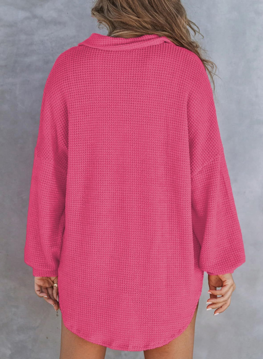 Luisa | Chic Waffle Top