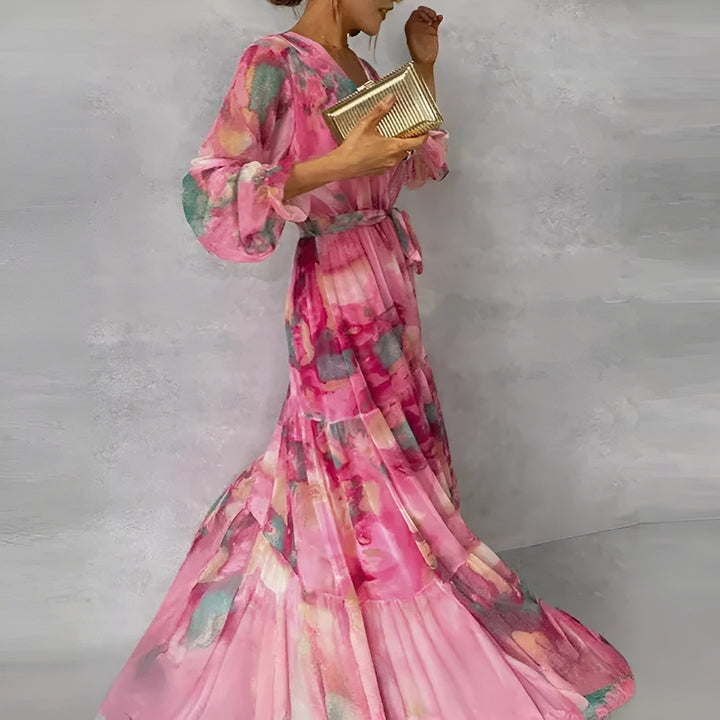 Olivia | Floral Maxi Dress