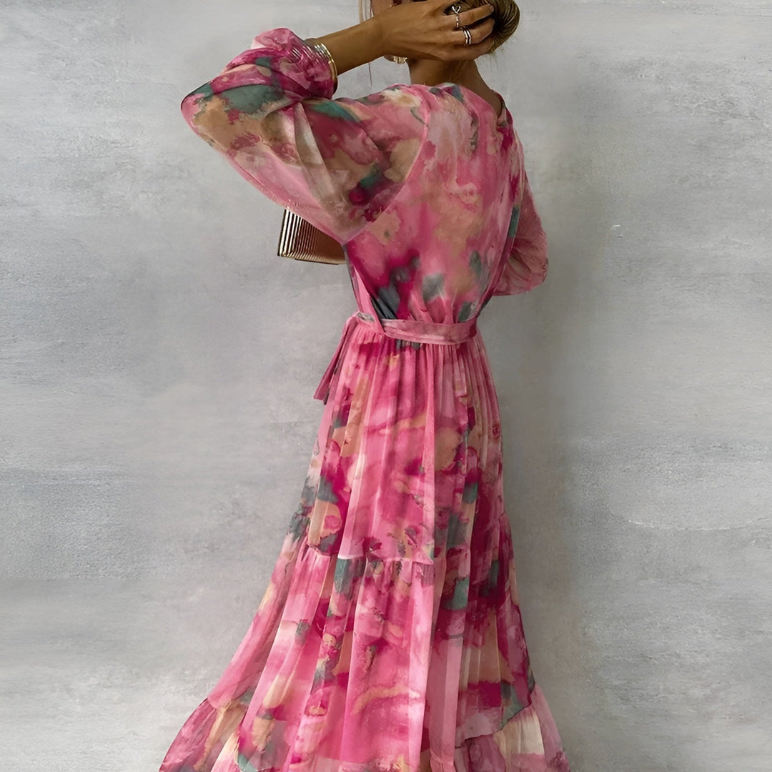 Olivia | Floral Maxi Dress