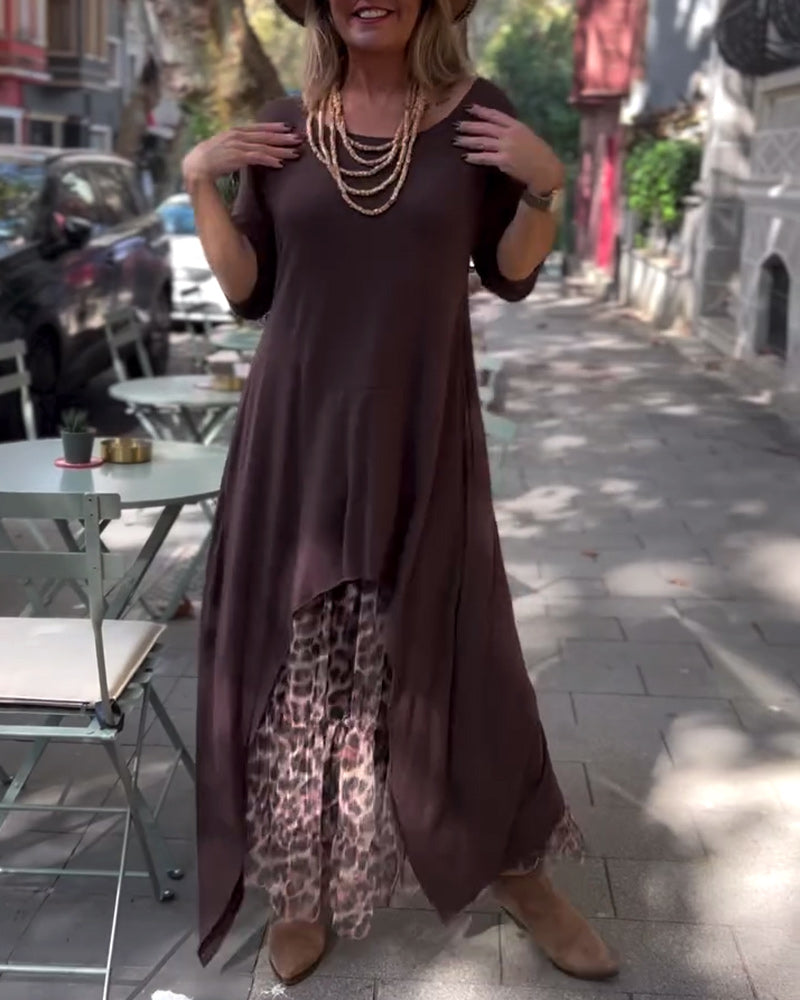 Hannah | Asymmetrical Maxi Dress