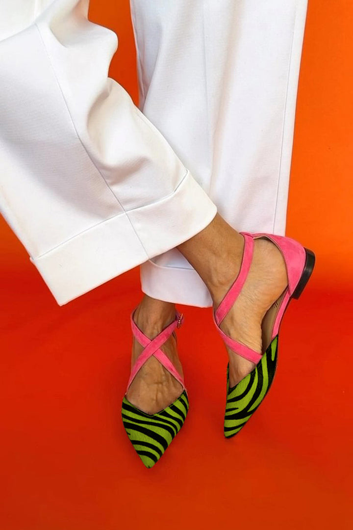 Harper | Zebra Sandals