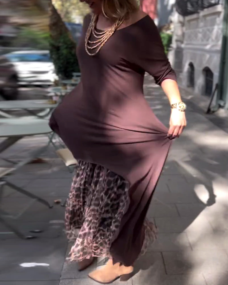 Hannah | Asymmetrical Maxi Dress