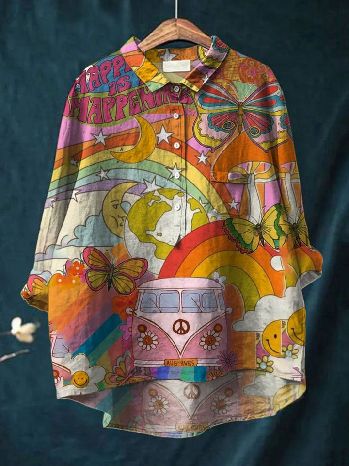 Kenza | Peace Hippie Art Shirt