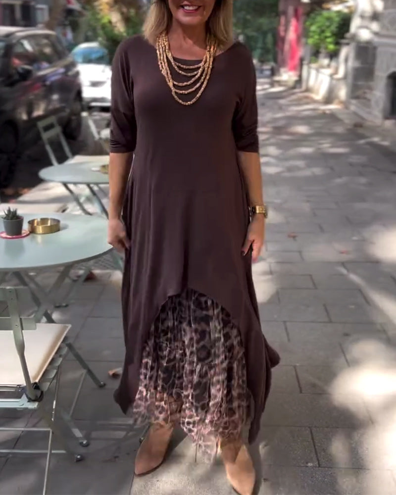 Hannah | Asymmetrical Maxi Dress