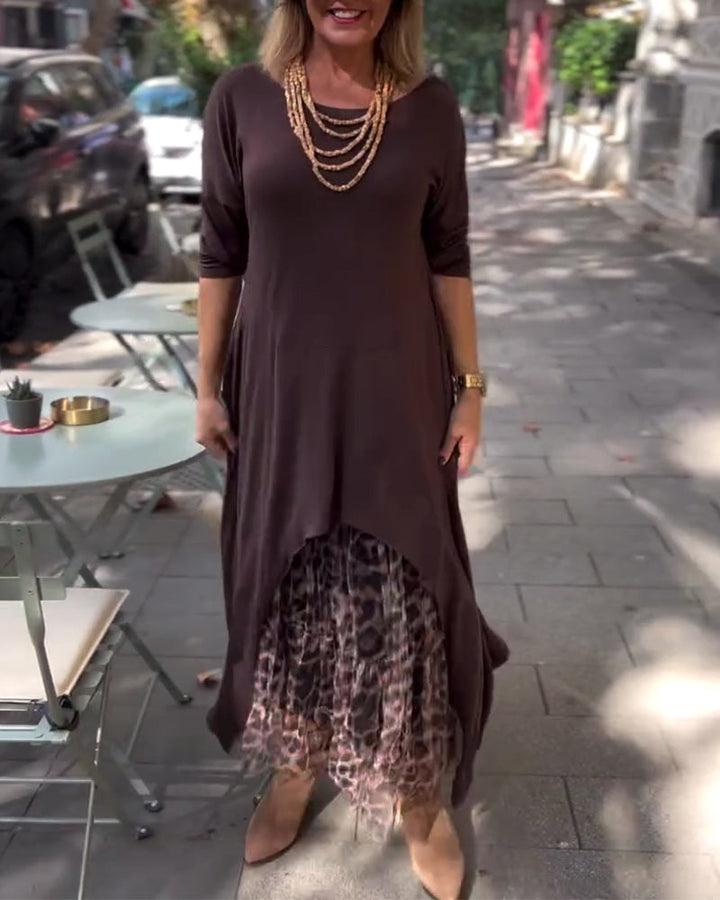 Hannah | Asymmetrical Maxi Dress