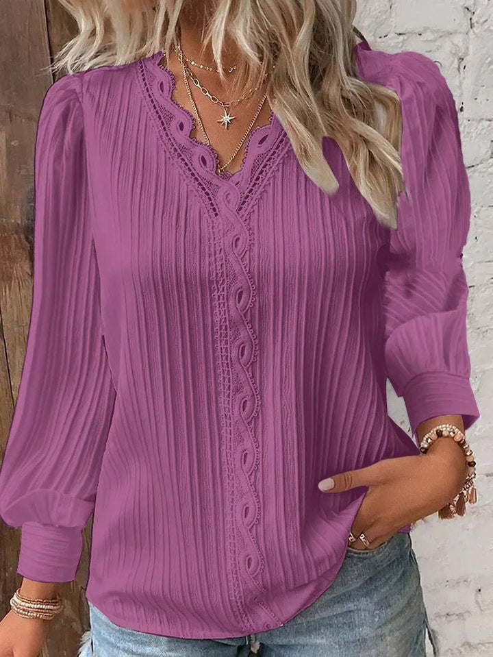 Lydia | Lace Detail Top