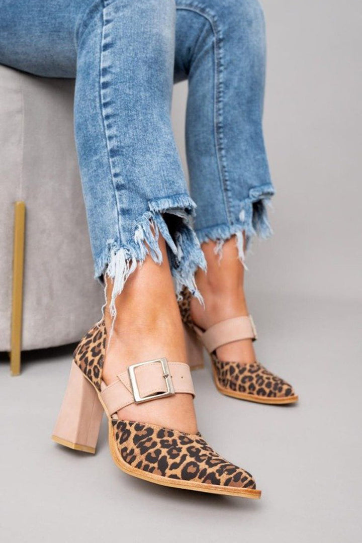Ella | Leopard Sandals